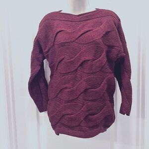 Peregrine Made in England Since 1796-NWT-100 % Merino Wool-Boat Neck-Women's-XS